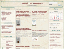Tablet Screenshot of godolloi-civilek.hu